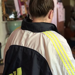 Hubby’s adidas windbreaker