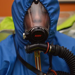 A moment of k-way zen before the suit goes on