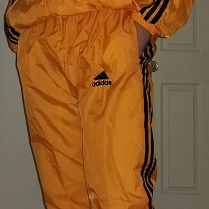 Orange adidas