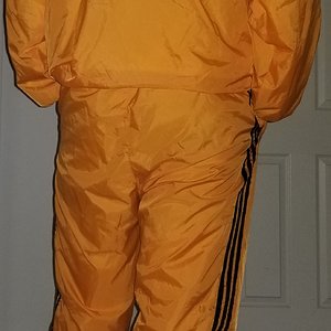 Orange adidas