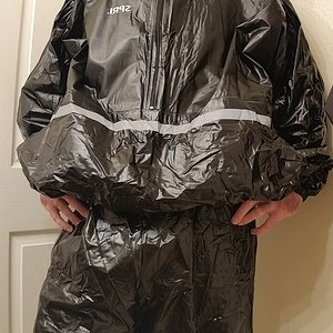 Shiny sauna suit