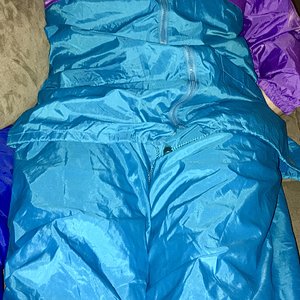 Rainfair rubberized nylon rainsuit