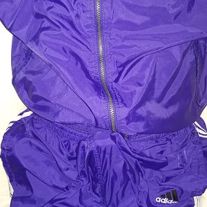 Purple adidas happy.  ;)