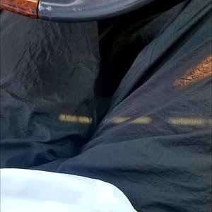 Driving in public in my shellsuit