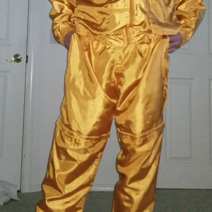 Gold shellsuit