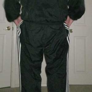 Adidas xxl lined big and tall swishy suit
