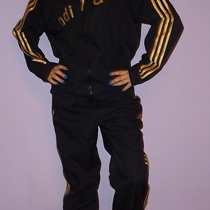 adidas dres Xl L nowy Ze zlotym adidas
