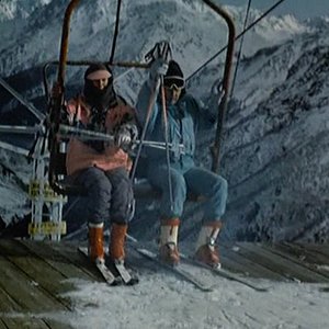 "Breakfast with a view of Mount Elbrus" ("Завтрак с видом на Эльбрус"). Russia. 1993.
