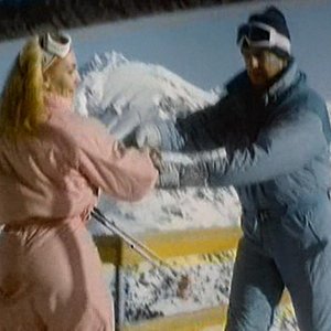 "Breakfast with a view of Mount Elbrus" ("Завтрак с видом на Эльбрус"). Russia. 1993.