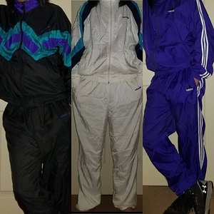 3 of my rare adidas suits
