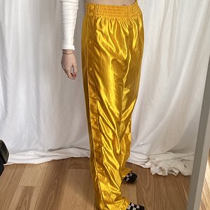 Silky snap pants
