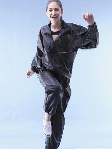 190t Polyester Pu Sauna Suit