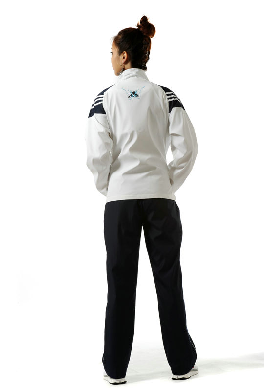 2012 Adidas tracksuit womens white back
