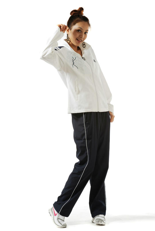 2012 Adidas tracksuit womens white knock