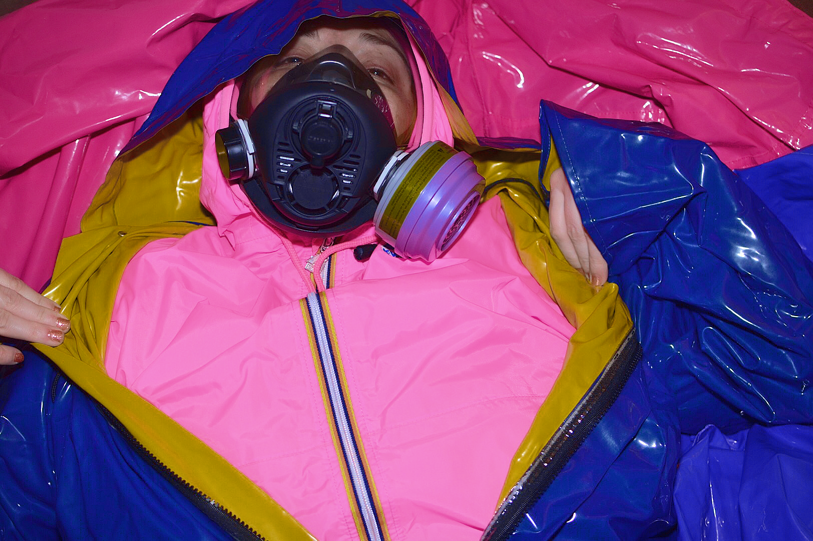 a k-way in a sea of slickers!