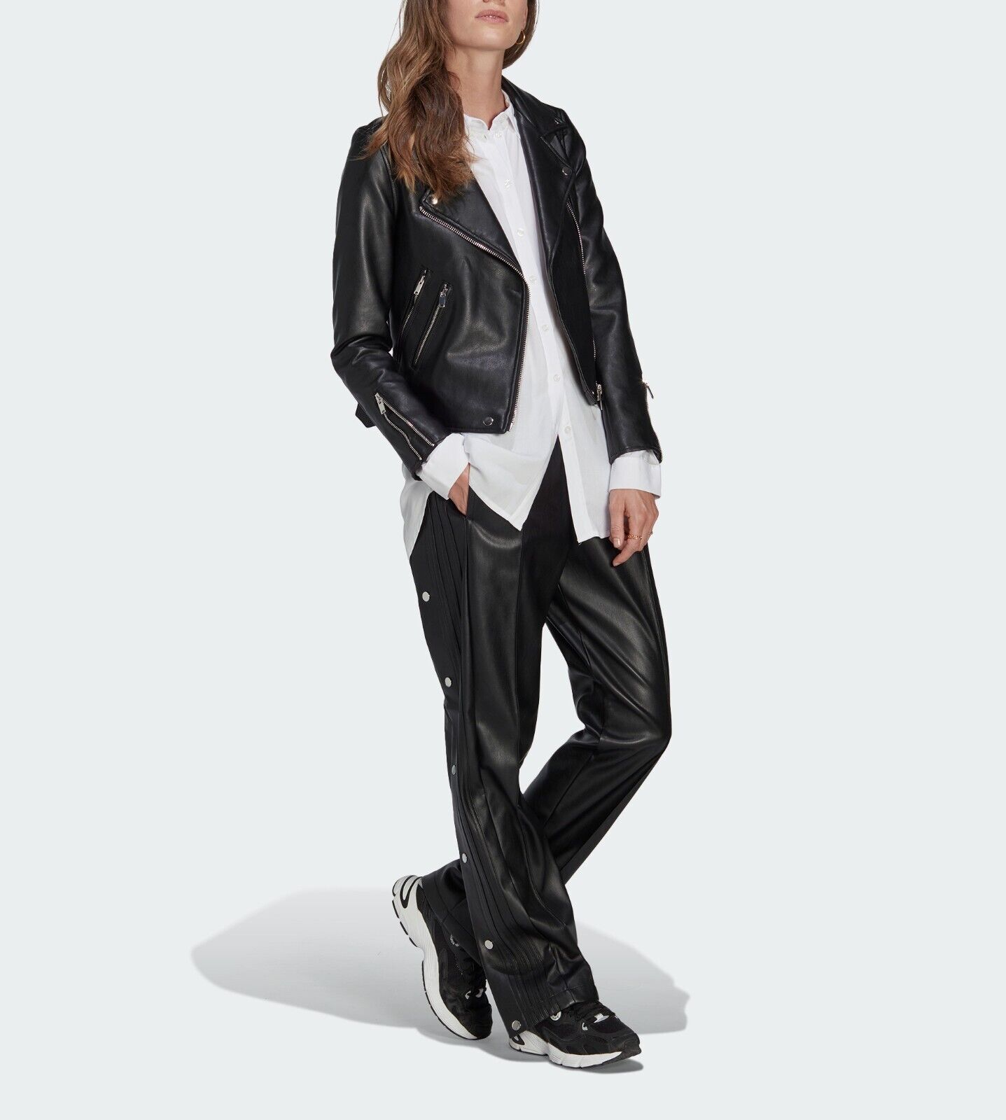 Adibreak faux leather pants 2