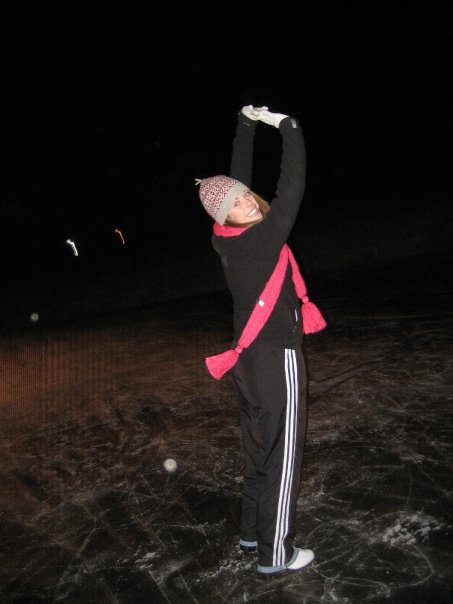 Adidas black pants pink scarf