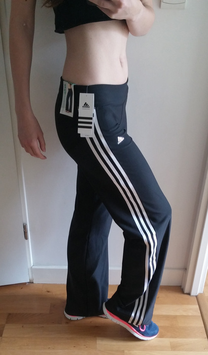 Adidas black/white pants