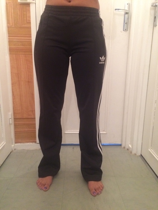 Adidas black/white pants