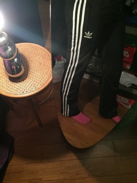 Adidas black/white pants