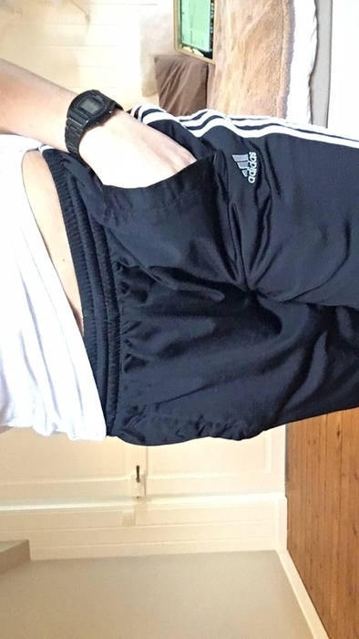 Adidas black/white pants