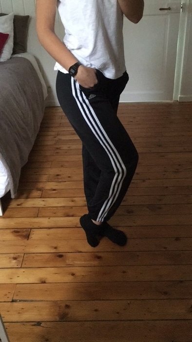 Adidas black/white pants