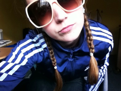 Adidas blue jacket time to shine by nadienheid