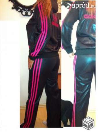 adidas chile Noi fekete pink szabadidomelegito S sportruhazat