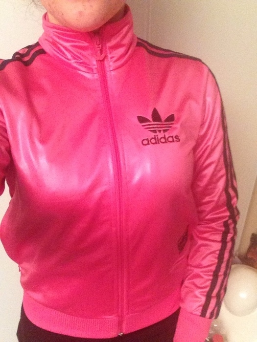 Adidas Chile pink jacket