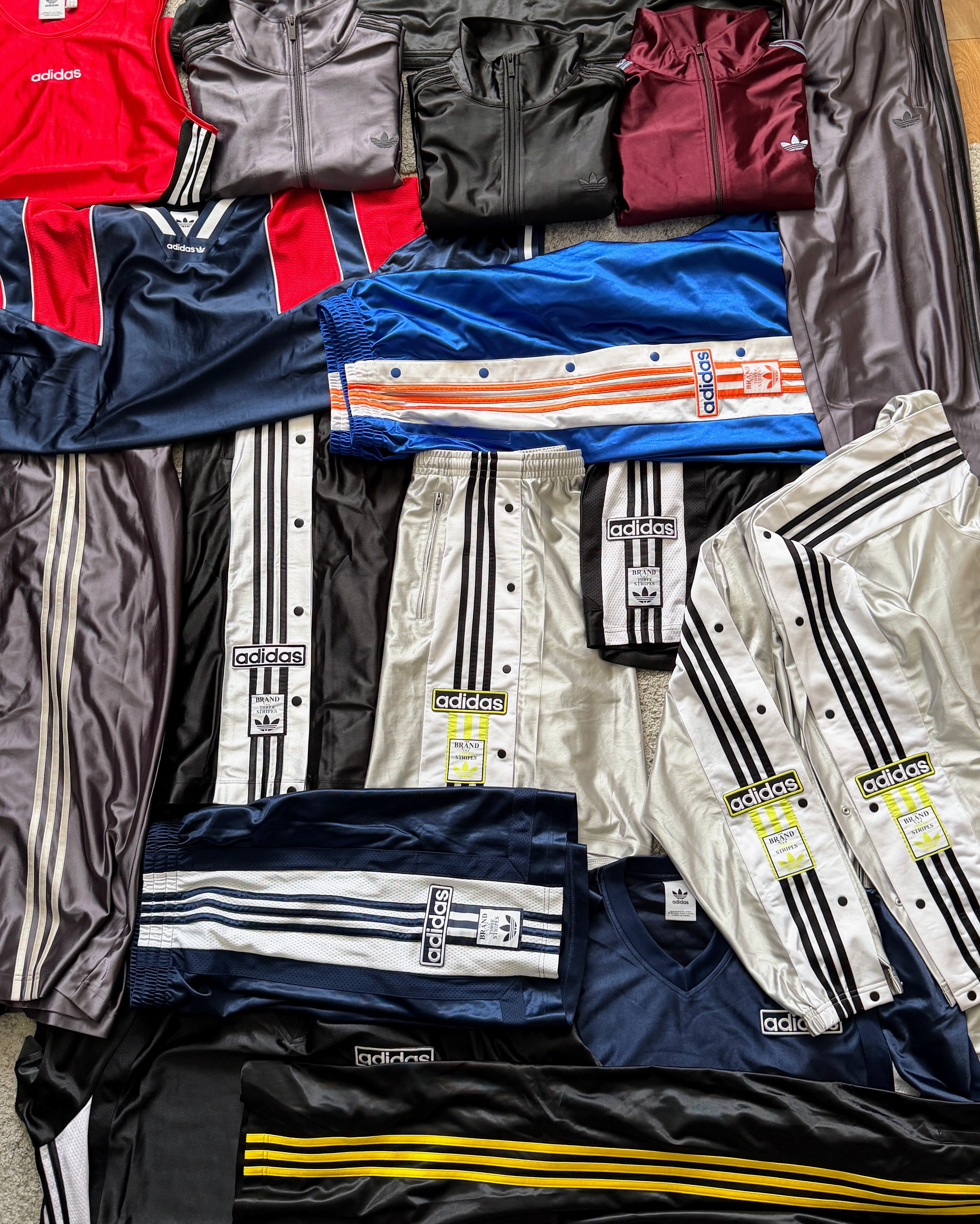 Adidas dazzle tracksuits