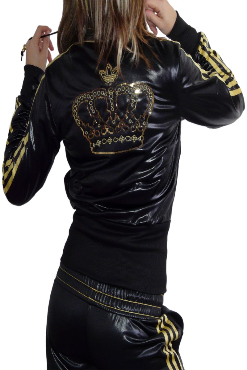 Adidas Ladies Vestes 1000 1660 P56758 NOIR OR 1 1123249