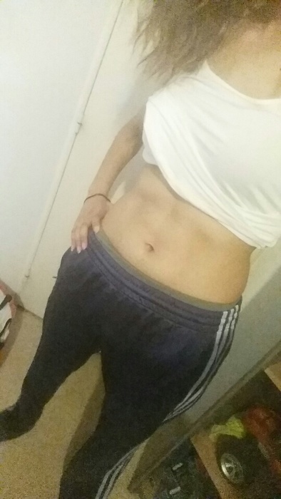 Adidas navy/white pants