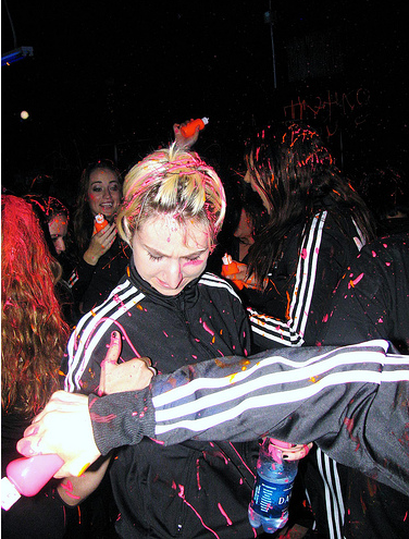 adidas paint party