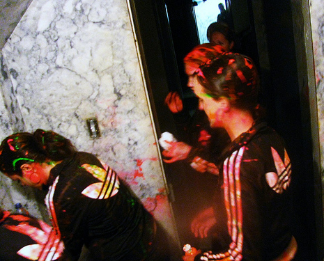 adidas paint party