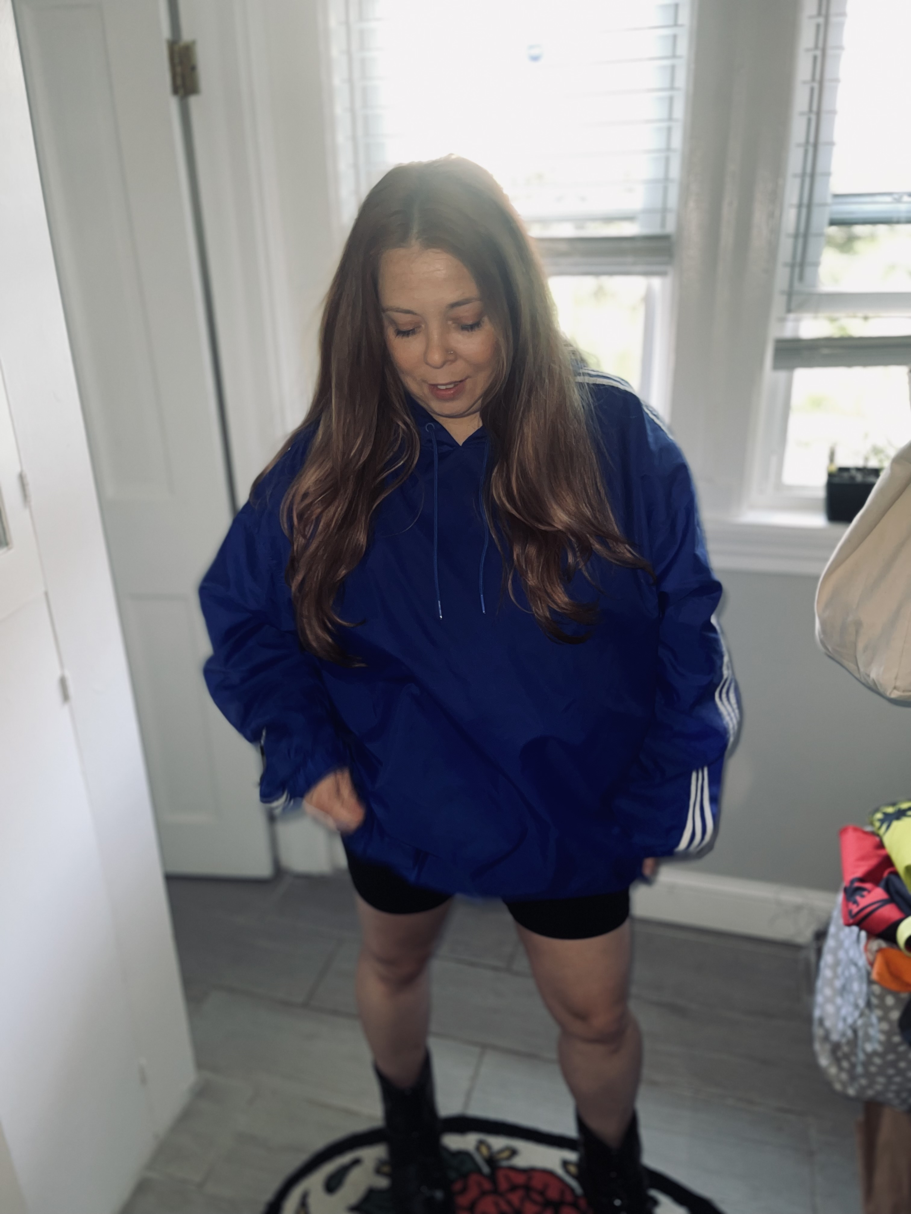 Adidas poncho