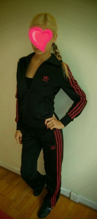 Adidas suit girl