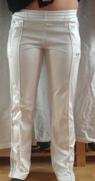 adidas white pants