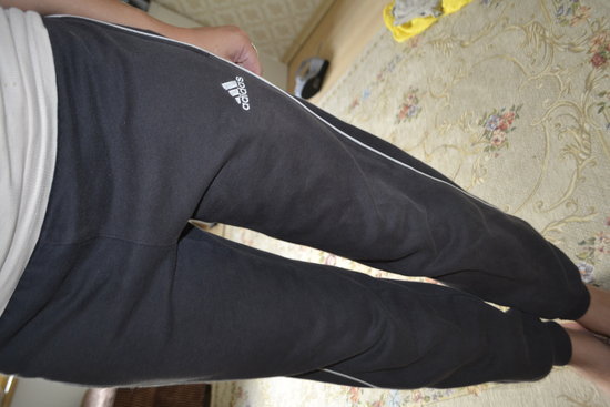 Adidas womens black angle pants