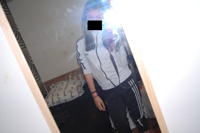 Adidas womens black pants personal blank shot