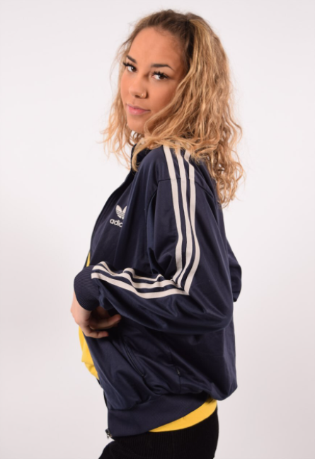 black adidas firebird jacket