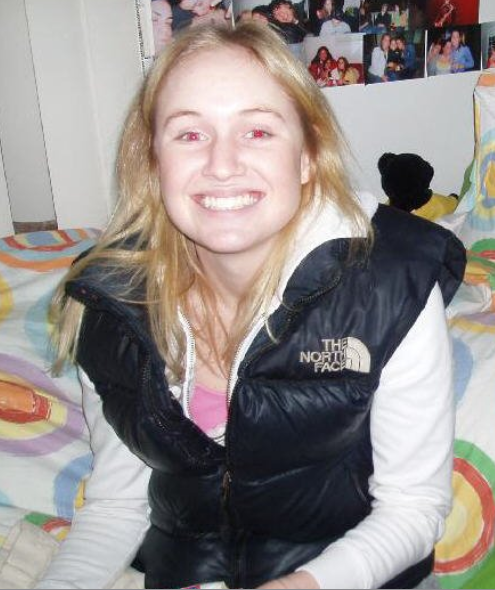 Black North Face gilet girl