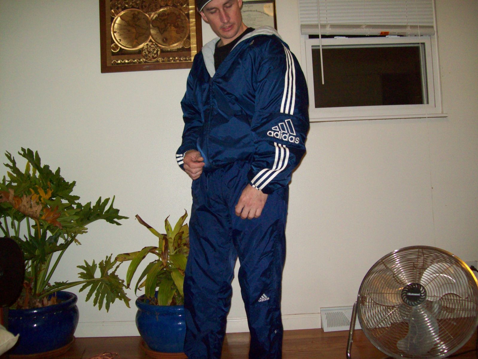 blue adidas jacket,pants
