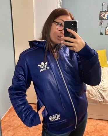Blue Jacket & glasses