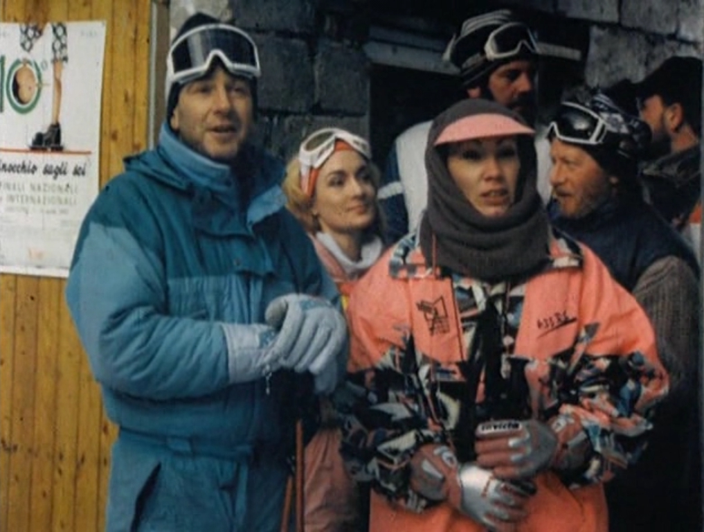 "Breakfast with a view of Mount Elbrus" ("Завтрак с видом на Эльбрус"). Russia. 1993.