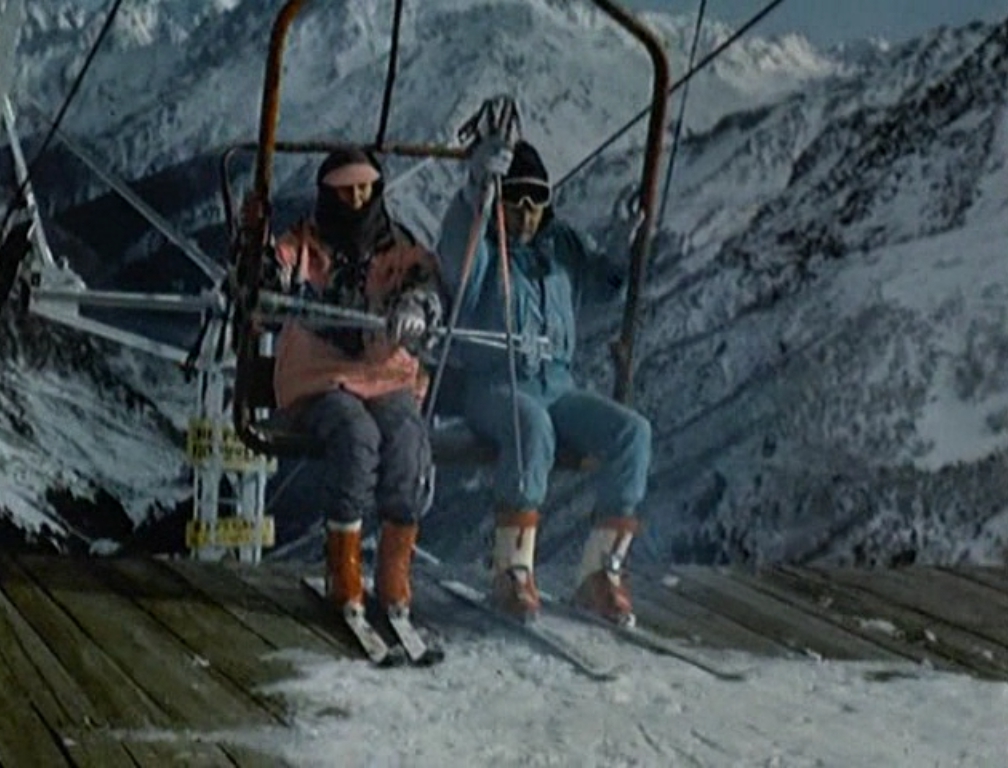 "Breakfast with a view of Mount Elbrus" ("Завтрак с видом на Эльбрус"). Russia. 1993.