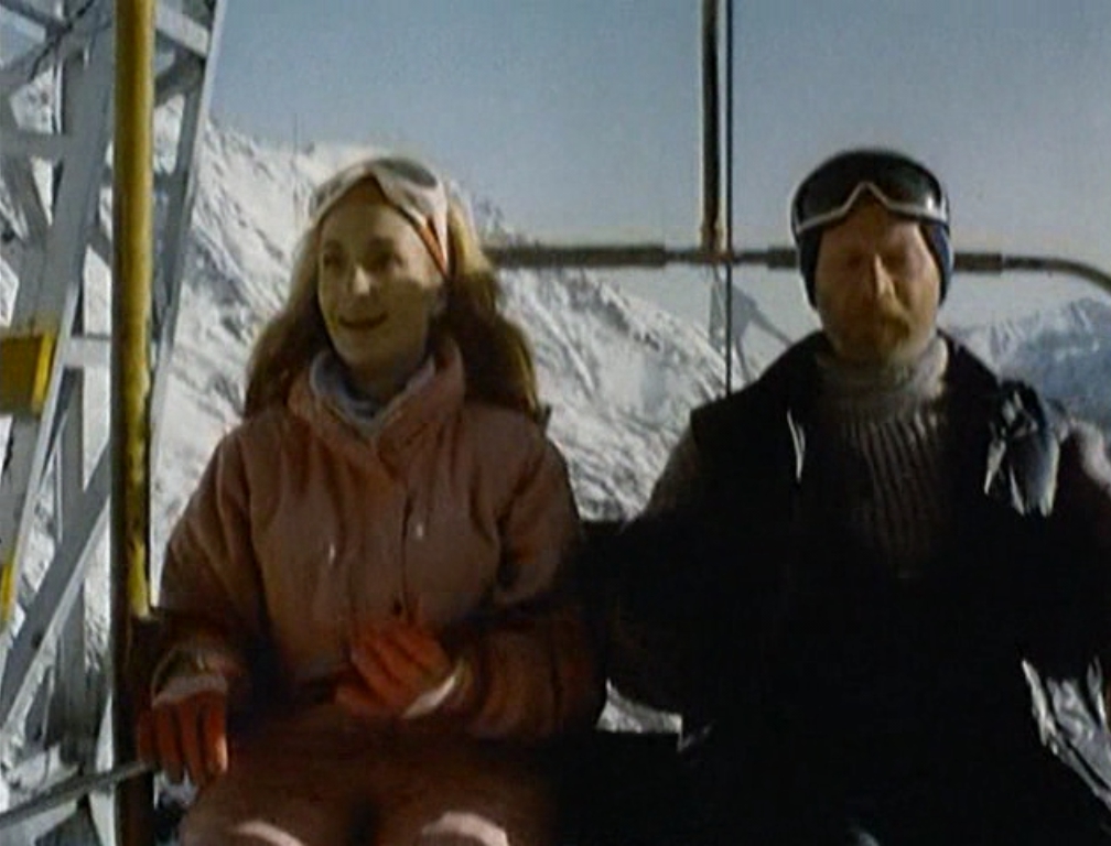 "Breakfast with a view of Mount Elbrus" ("Завтрак с видом на Эльбрус"). Russia. 1993.