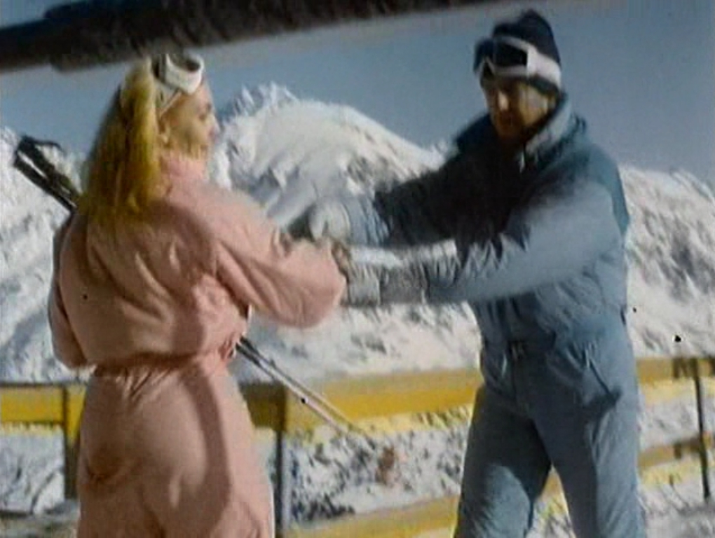"Breakfast with a view of Mount Elbrus" ("Завтрак с видом на Эльбрус"). Russia. 1993.