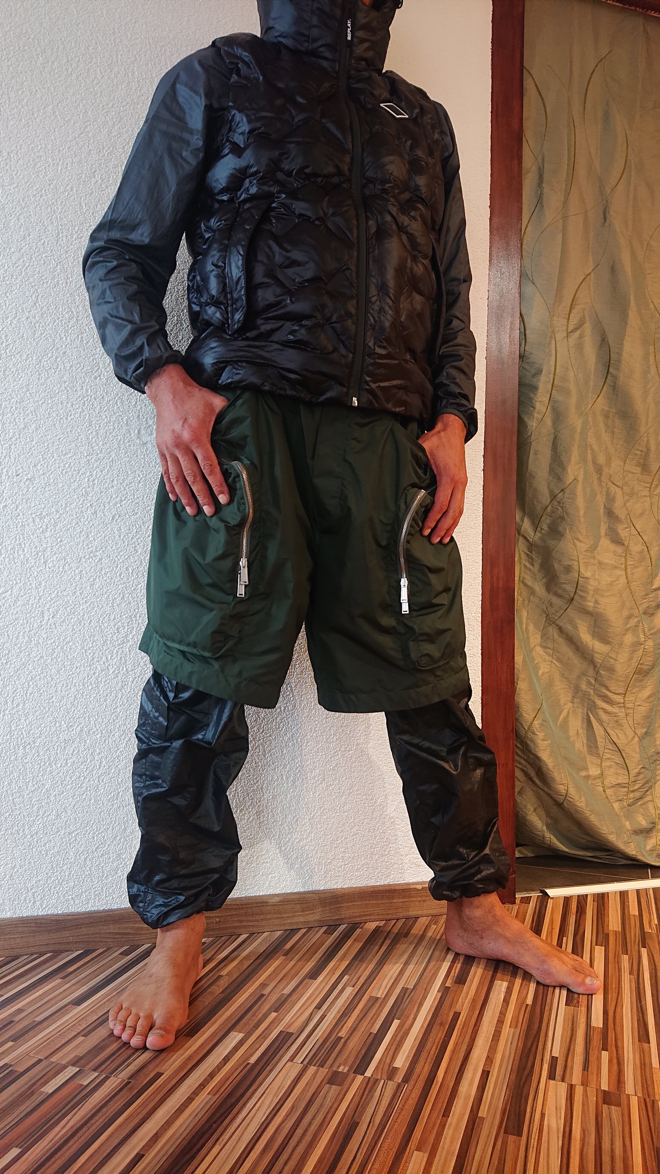 Dsquared2 Nylon Ultimate Sport Cargo Shorts