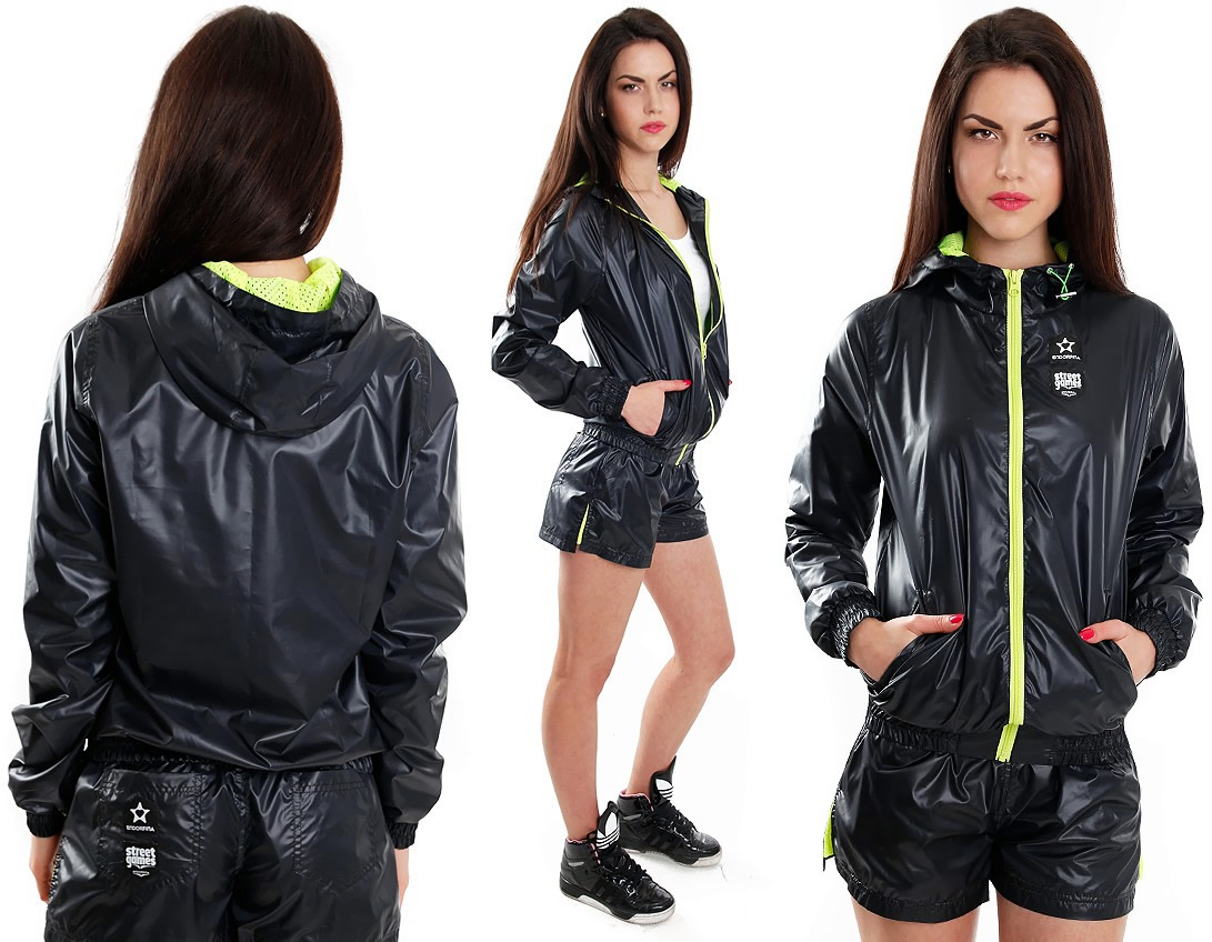 Endorfina nylon shorts and windcheater