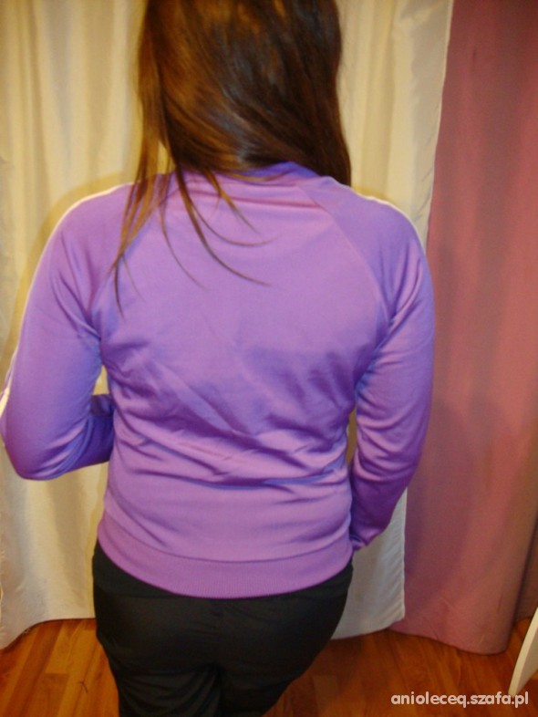 fioletowe adidas originals adicolor firebird fioletowa